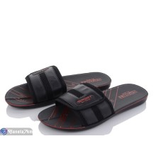 Шлепки чоловічі на літо (6 пар р.40-45) чорний  "Normashoes"