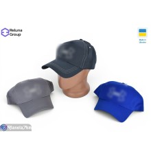 Кепка чоловіча на літо (5 шт. р.сетка One size) мікс  "Raluka"