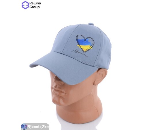 Кепка чоловіча на весну/осінь (5 шт. р.сетка One size) сірий  "Raluka"