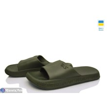 Шлепки чоловічі на літо (6 пар р.38-43) зелений  "Favora"