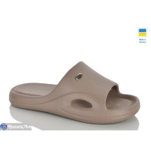 Шлепки жіночі на літо (8 пар р.36-41) коричневий  "Korka"