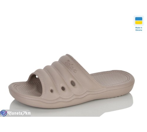 Шлепки жіночі на літо (8 пар р.36-41) коричневий  "Korka"