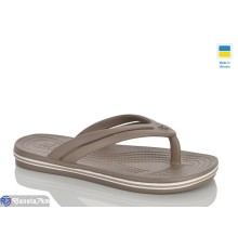 Шлепки жіночі на літо (8 пар р.36-41) коричневий  "Korka"