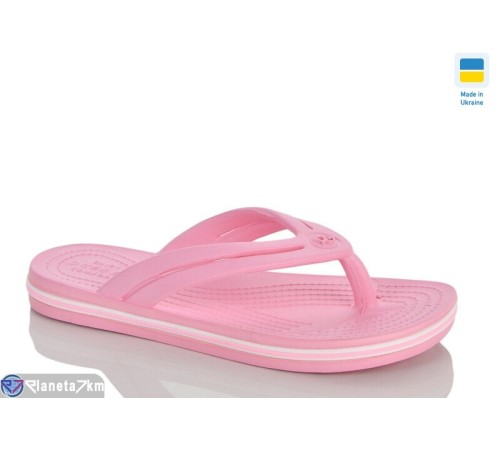Шлепки жіночі на літо (8 пар р.36-41) рожевий  "Korka"