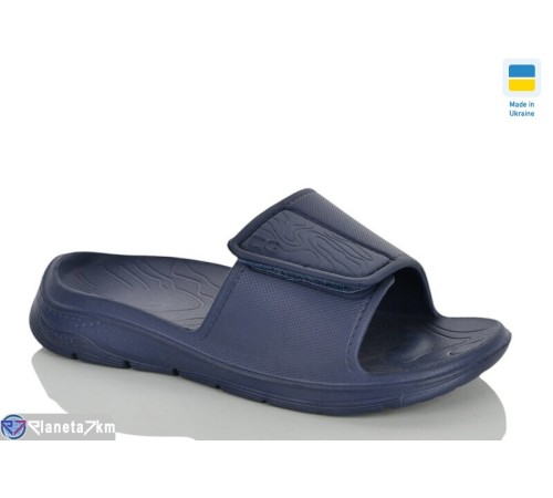 Шлепки чоловічі на літо (8 пар р.41-45) синій  "Korka"