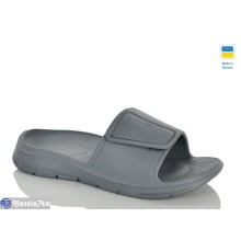 Шлепки чоловічі на літо (8 пар р.41-45) сірий  "Korka"