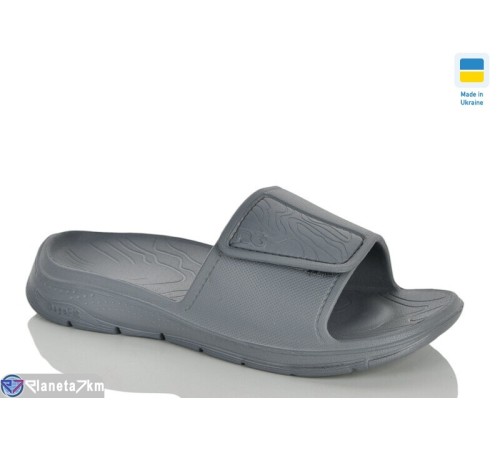 Шлепки чоловічі на літо (8 пар р.41-45) сірий  "Korka"