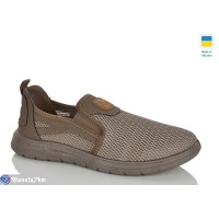 Кросівки чоловічі на літо (6 пар р.41-45) коричневий  "Korka"