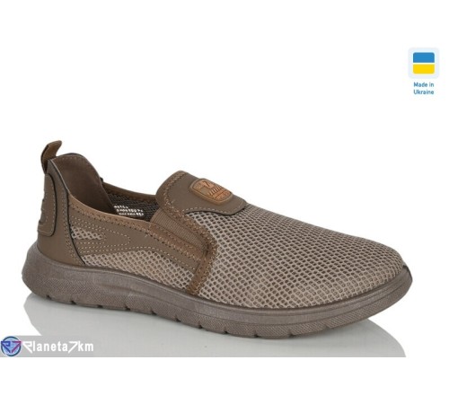 Кросівки чоловічі на літо (6 пар р.41-45) коричневий  "Korka"