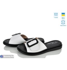 Шлепки жіночі на літо (8 пар р.36-41) білий  "ERIKA"