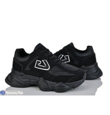 Кросівки жіночі на весну/осінь (8 пар р.36-41) чорний  "Normashoes"