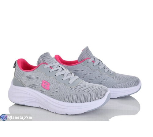 Кросівки жіночі на весну/осінь (8 пар р.36-41) сірий  "Normashoes"