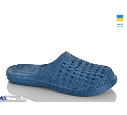 Шлепки жіночі на літо (6 пар р.36-41) синій  "REGA"
