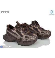 Кросівки жіночі на весну/осінь (6 пар р.36-41) коричневий  "LOTOS"