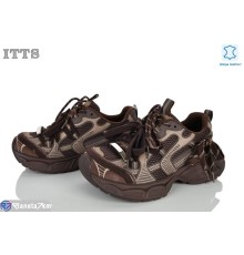 Кросівки жіночі на весну/осінь (6 пар р.36-41) коричневий  "LOTOS"