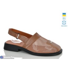 Босоніжки жіночі на літо (6 пар р.37-42) коричневий  "LIKA"