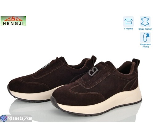 Кросівки жіночі на весну/осінь (8 пар р.36-41) коричневий  "HENGJI-ELENA"