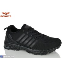 Кросівки чоловічі на весну/осінь (8 пар р.41-46) чорний  "Bonote"