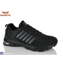 Кросівки чоловічі на весну/осінь (8 пар р.41-46) чорний  "Bonote"