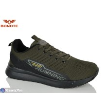 Кросівки чоловічі на весну/осінь (8 пар р.41-46) зелений  "Bonote"