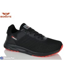 Кросівки чоловічі на весну/осінь (8 пар р.41-46) чорний  "Bonote"