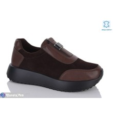 Кросівки жіночі на весну/осінь (8 пар р.37-41) коричневий  "LIMPO"