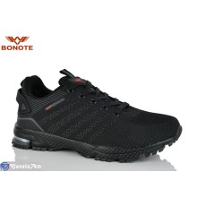 Кросівки жіночі на весну/осінь (8 пар р.41-46) чорний  "Bonote"