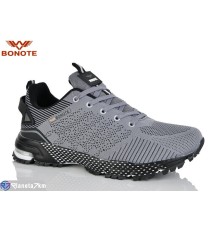 Кросівки жіночі на весну/осінь (8 пар р.41-46) сірий  "Bonote"