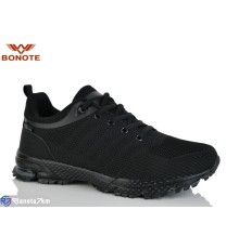 Кросівки жіночі на весну/осінь (8 пар р.41-46) чорний  "Bonote"