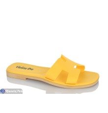 Шлепки жіночі на літо (8 пар р.36-41) чорний  "VIOLA"