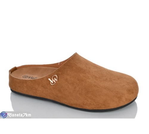 Жіночі сабо на літо (8 пар р.36-41) коричневий  "VIOLA"