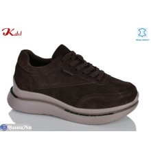 Кросівки жіночі на весну/осінь (8 пар р.36-41) коричневий  "Jiulai-Kadisalun"