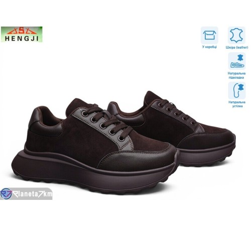 Кросівки жіночі на весну/осінь (8 пар р.36-41) коричневий  "HENGJI-ELENA"