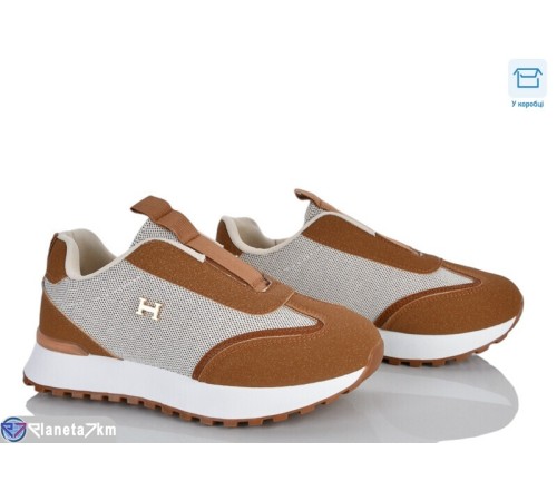 Кросівки жіночі на весну/осінь (8 пар р.36-41) camel  "HoRIK"