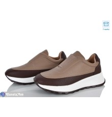 Кросівки жіночі на весну/осінь (8 пар р.36-41) коричневий  "HoRIK"
