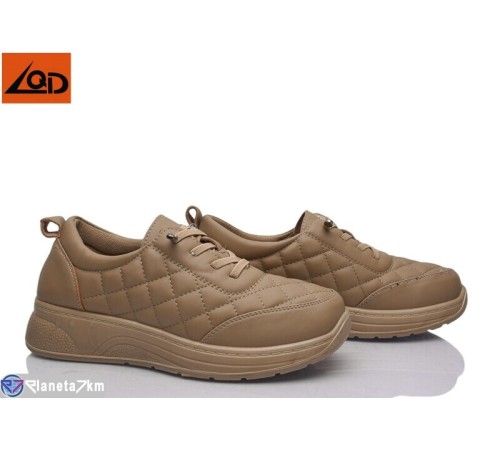 Кросівки жіночі на весну/осінь (8 пар р.37-42) коричневий  "Dolli"