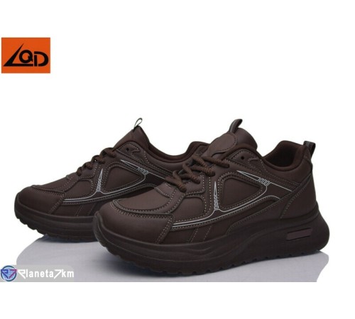 Кросівки жіночі на весну/осінь (8 пар р.36-41) коричневий  "Dolli"