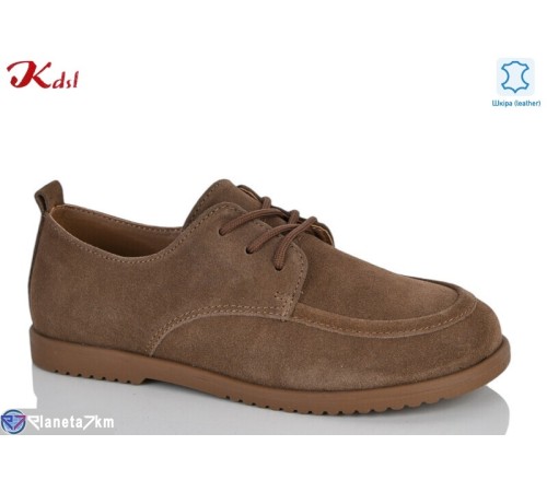 Туфлі жіночі на весну/осінь (8 пар р.36-41) коричневий  "Jiulai-Kadisalun"