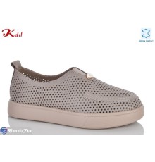 Туфлі жіночі на літо (8 пар р.36-41) коричневий  "Jiulai-Kadisalun"