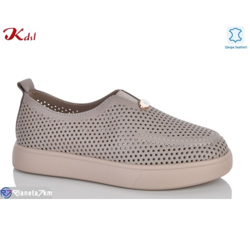 Туфлі жіночі на літо (8 пар р.36-41) коричневий  "Jiulai-Kadisalun"