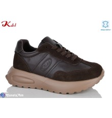 Кросівки жіночі на весну/осінь (8 пар р.36-41) коричневий  "Jiulai-Kadisalun"