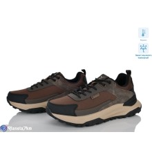 Кросівки чоловічі на весну/осінь (8 пар р.41-46) коричневий  "Zevs"