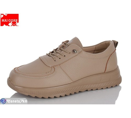 Кросівки жіночі на весну/осінь (8 пар р.37-41) коричневий  "Maiguan"