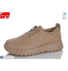 Кросівки жіночі на весну/осінь (8 пар р.37-41) коричневий  "Maiguan"
