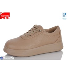 Кросівки жіночі на весну/осінь (8 пар р.37-42) коричневий  "Maiguan"