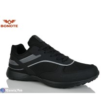 Кросівки чоловічі на весну/осінь (8 пар р.41-46) чорний  "Bonote"