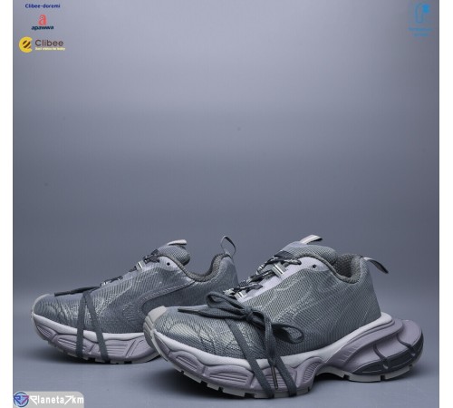 Дитячі кросівки на весну/осінь (6 пар р.35-40) сірий  "BELIES-D"