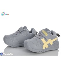 Дитячі кросівки на весну/осінь (8 пар р.18-23) сірий  "BBT"