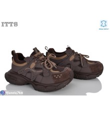Кросівки жіночі на весну/осінь (6 пар р.36-41) коричневий  "LOTOS"