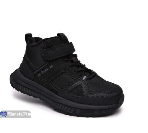 Дитячі кросівки на весну/осінь (8 пар р.33-38) чорний  "TOMMY"